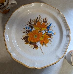 Mikasa Garden Club Flowerfest Plate